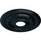 Ekena Millwork Galway Ceiling Medallion (Fits Canopies up to 3 1/4"), 15 3/4"OD x 3 1/4"ID x 1"P, Night Shade CM15GANSF - alternate 2
